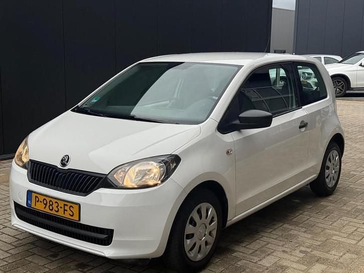 Wit Gebruikt 2015 Skoda Citigo Elegance Hatchback | € 3.495 (Super prijs) - Afbeelding 1/4