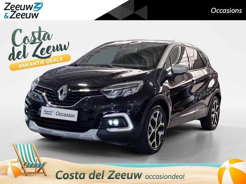 Zwart Gebruikt 2019 Renault Captur Intens SUV | € 12.940 (Eerlijke prijs) - Afbeelding 1/4