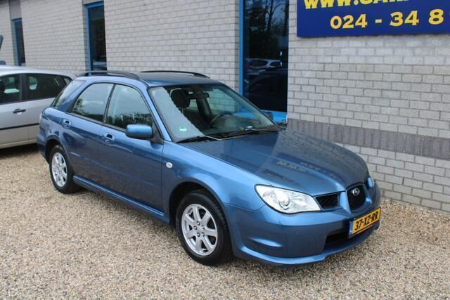 Blauw Gebruikt 2007 Subaru Impreza Comfort Stationwagen | € 5.950 (Iets duurder) - Afbeelding 1/4