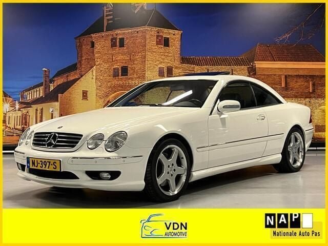 Wit Gebruikt 2002 Mercedes CL55 AMG AMG Coupé | € 18.950 - Afbeelding 1/4