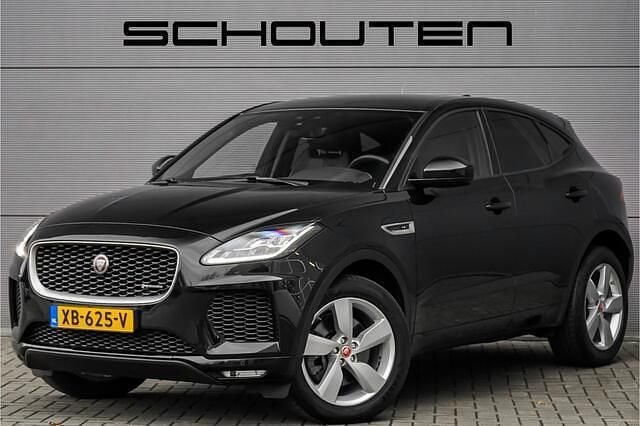 Zwart (metallic) Occasion 2018 Jaguar E-Pace R-Dynamic SUV | € 24.900 (Super prijs) - Afbeelding 1/3