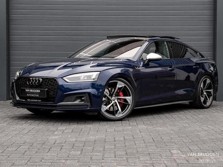 Blauw Gebruikt 2017 Audi S5 Sportback S-Line Hatchback | € 40.990 - Afbeelding 1/4