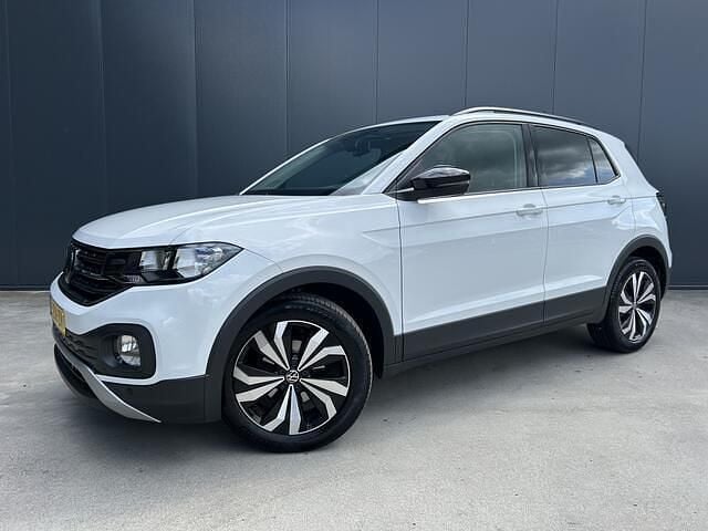 Wit Gebruikt 2021 VW T-Cross Life SUV | € 17.945 (Goede deal) - Afbeelding 1/4