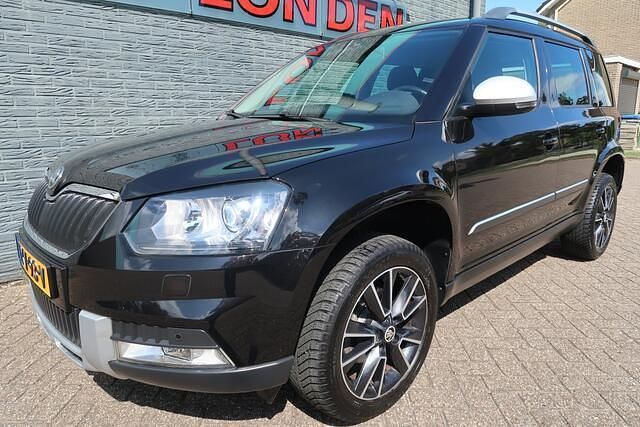 Zwart Gebruikt 2015 Skoda Yeti Outdoor Elegance SUV | € 15.555 (Super prijs) - Afbeelding 1/4
