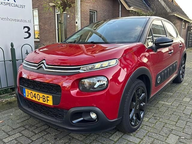 Rood Gebruikt 2020 Citroën C3 Business Class Hatchback | € 10.995 (Goede deal) - Afbeelding 1/4