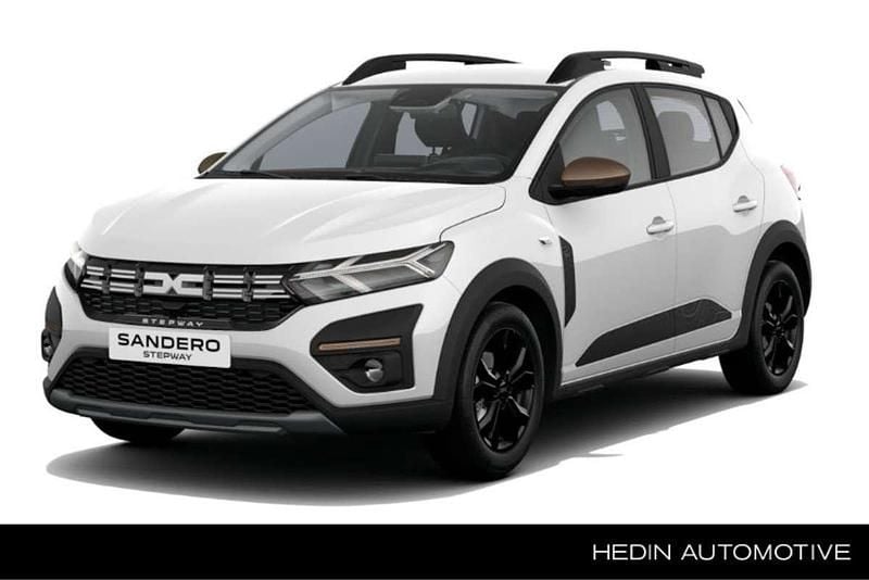 Wit Nieuw 2025 Dacia Sandero Extreme Hatchback | € 26.622 (Duur) - Afbeelding 1/3