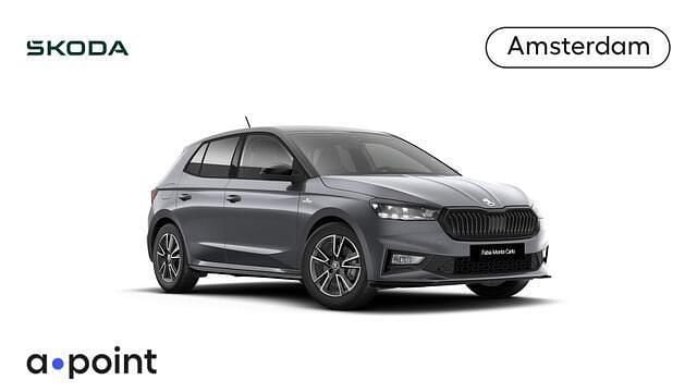 Grijs Nieuw 2025 Skoda Fabia Monte Carlo Hatchback | € 32.220 (Eerlijke prijs) - Afbeelding 1/4
