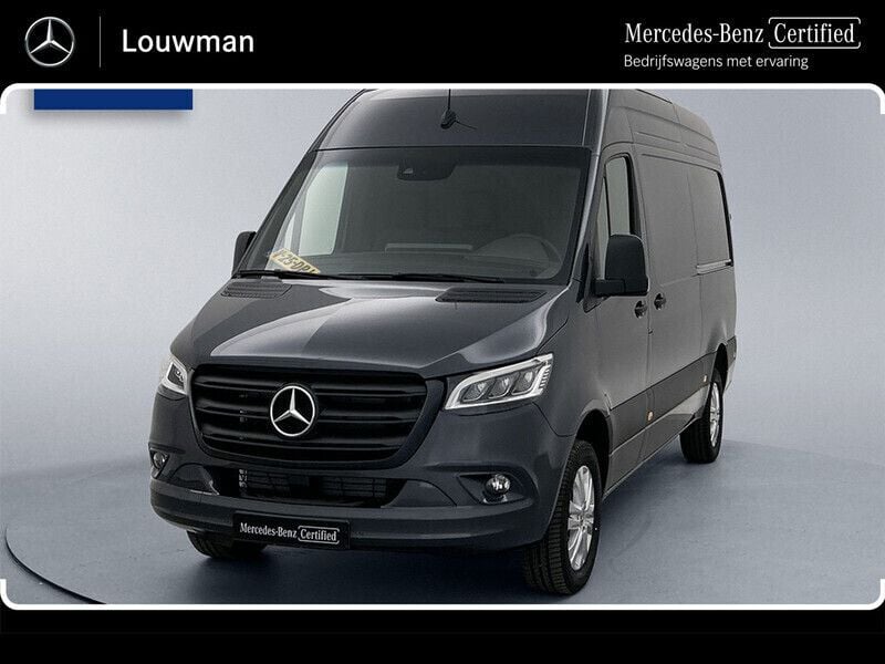 Zwart Nieuw 2024 Mercedes Sprinter Van | € 51.945 (Super prijs) - Afbeelding 1/4