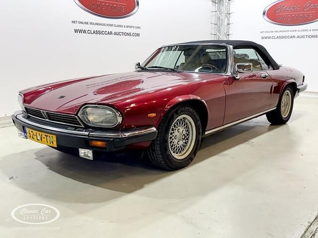 Rood Gebruikt 1989 Jaguar XJS Cabriolet | € 16.000 - Afbeelding 1/4