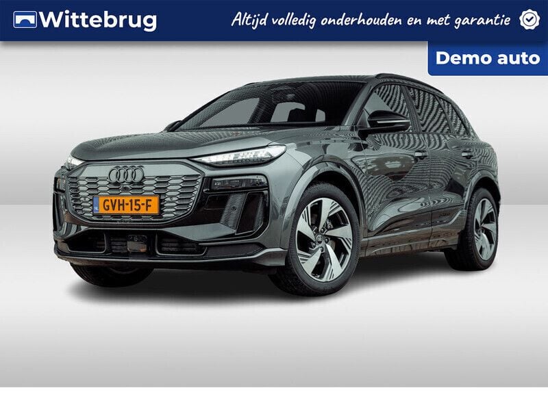 Zwart Gebruikt 2024 Audi Q6 e-tron Performance SUV | € 69.950 (Goede deal) - Afbeelding 1/4