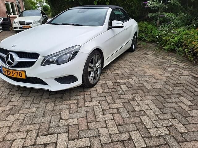 Wit, metallic lak Gebruikt 2014 Mercedes 200 Cabriolet | € 22.950 (Duur) - Afbeelding 1/4