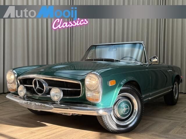 Groen Gebruikt 1967 Mercedes W113 Cabriolet | € 39.950 - Afbeelding 1/4