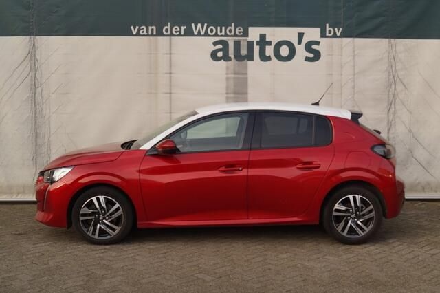 Rood Gebruikt 2019 Peugeot 208 Allure Hatchback | € 10.900 (Eerlijke prijs) - Afbeelding 1/4