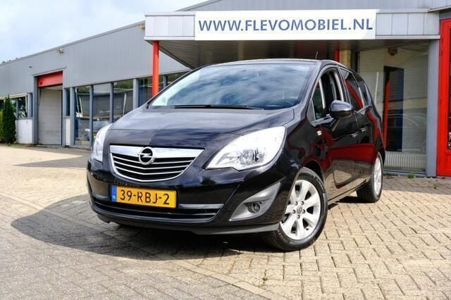 Zwart, metallic lak Gebruikt 2011 Opel Meriva Cosmo MPV | € 6.750 (Eerlijke prijs) - Afbeelding 1/4