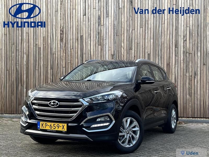 Zwart Gebruikt 2016 Hyundai Tucson SUV | € 16.880 (Goede deal) - Afbeelding 1/4