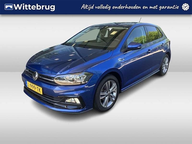 Blauw Gebruikt 2021 VW Polo Highline Hatchback | € 18.450 (Eerlijke prijs) - Afbeelding 1/2