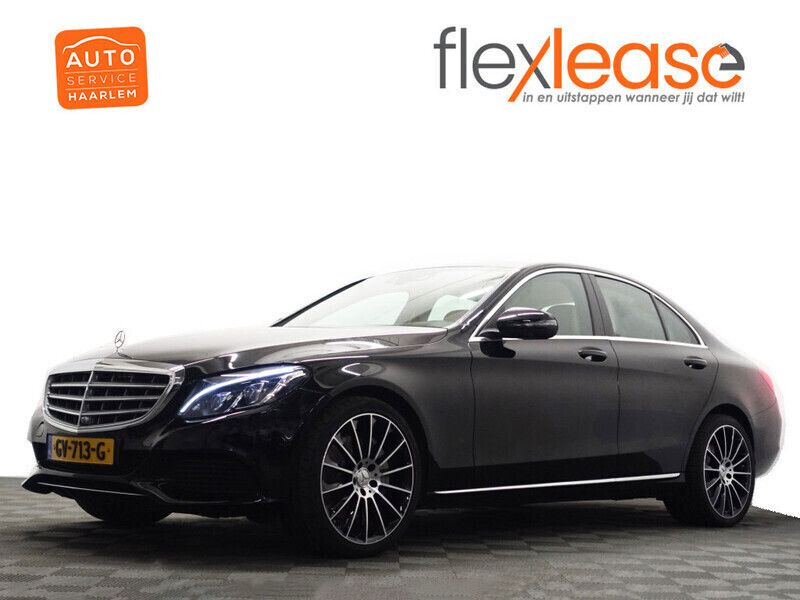 Zwart Gebruikt 2015 Mercedes C350e Prestige Sedan | € 16.900 (Eerlijke prijs) - Afbeelding 1/4