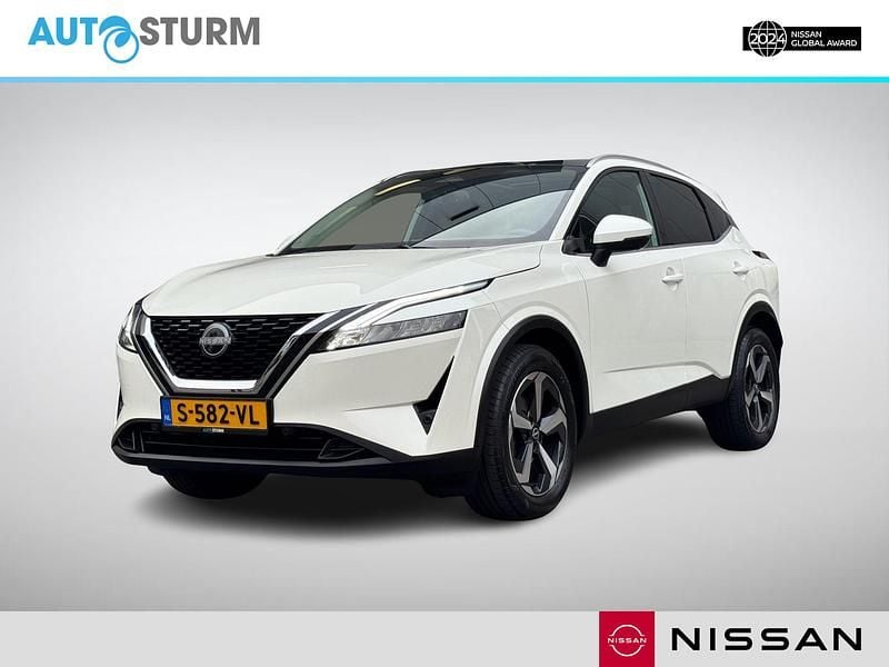 Wit Gebruikt 2023 Nissan Qashqai N-Connecta SUV | € 27.179 (Eerlijke prijs) - Afbeelding 1/4