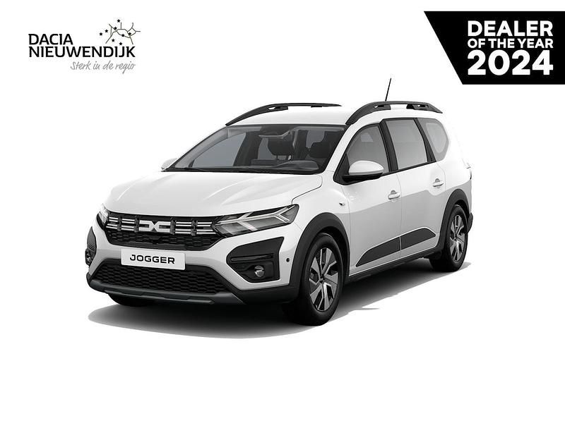 Wit Nieuw 2025 Dacia Jogger Expression MPV | € 30.000 (Goede deal) - Afbeelding 1/4