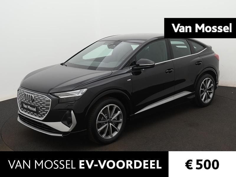 Zwart Gebruikt 2024 Audi Q4 Sportback e-tron Design SUV | € 45.900 (Goede deal) - Afbeelding 1/2