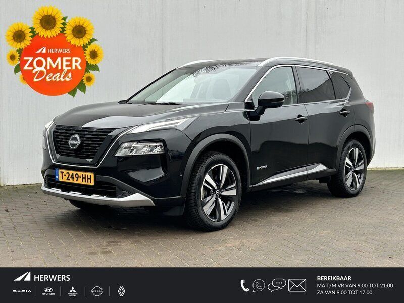 Zwart Gebruikt 2023 Nissan X-Trail Tekna SUV | € 40.485 (Eerlijke prijs) - Afbeelding 1/4