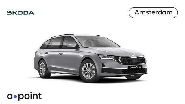 Grijs, metallic lak Nieuw 2024 Skoda Octavia Stationwagen | € 34.949 (Goede deal) - Afbeelding 1/4