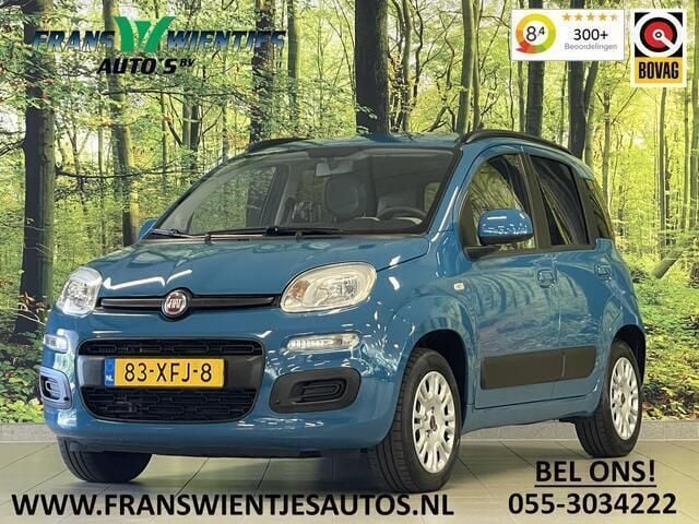 Blauw Gebruikt 2012 Fiat Panda Lounge Hatchback | € 5.450 (Eerlijke prijs) - Afbeelding 1/4