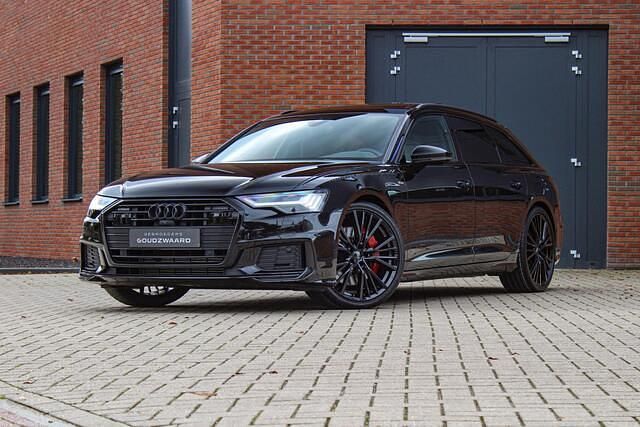 Zwart Gebruikt 2022 Audi A6 Competition Stationwagen | € 53.950 (Duur) - Afbeelding 1/4