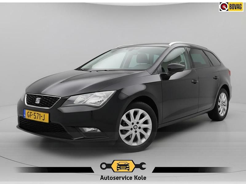 Occasion Seat Leon Style 110 PK (80 kW) 2015 Zwart Stationwagen