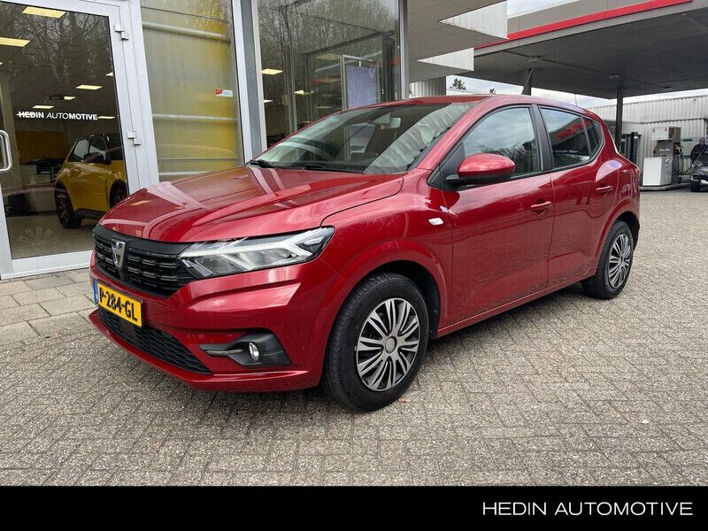 Rood Gebruikt 2022 Dacia Sandero Comfort Hatchback | € 11.945 (Goede deal) - Afbeelding 1/4