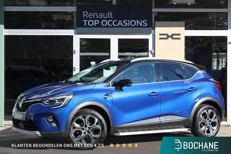 Twotone bleu iron / noir etoi Gebruikt 2020 Renault Captur Edition One SUV | € 17.400 (Iets duurder) - Afbeelding 1/4