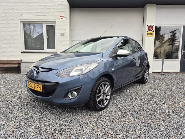 Blauw Gebruikt 2014 Mazda 2 Hatchback | € 8.250 (Goede deal) - Afbeelding 1/4
