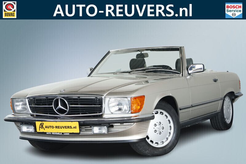 Grijs Gebruikt 1989 Mercedes SL300 Cabriolet | € 68.900 - Afbeelding 1/4