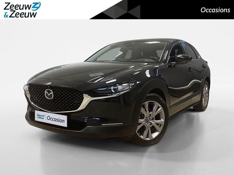 Zwart Gebruikt 2019 Mazda CX-30 Comfort SUV | € 22.750 (Eerlijke prijs) - Afbeelding 1/4