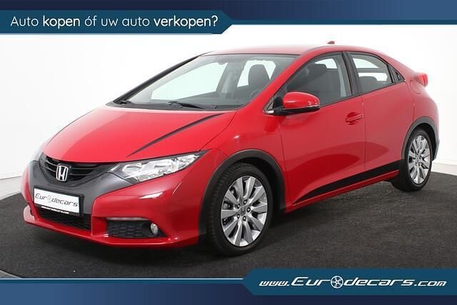 Rood Gebruikt 2013 Honda Civic Sport Hatchback | € 9.850 (Goede deal) - Afbeelding 1/4
