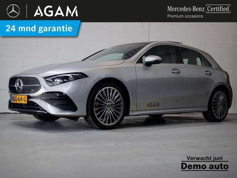 Grijs Gebruikt 2025 Mercedes A250 AMG line Plus Hatchback | € 44.950 (Duur) - Afbeelding 1/4