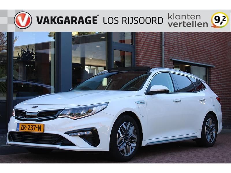 Wit Occasion 2019 Kia Optima Stationwagen | € 19.990 (Eerlijke prijs) - Afbeelding 1/4