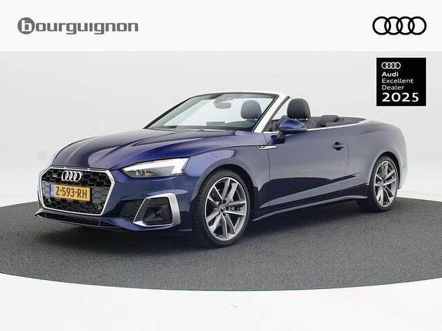 Blauw Gebruikt 2024 Audi A5 Cabriolet S-Line Cabriolet | € 59.500 (Iets duurder) - Afbeelding 1/4