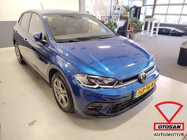 Blauw Gebruikt 2023 VW Polo R-line Hatchback | € 15.490 (Super prijs) - Afbeelding 1/4