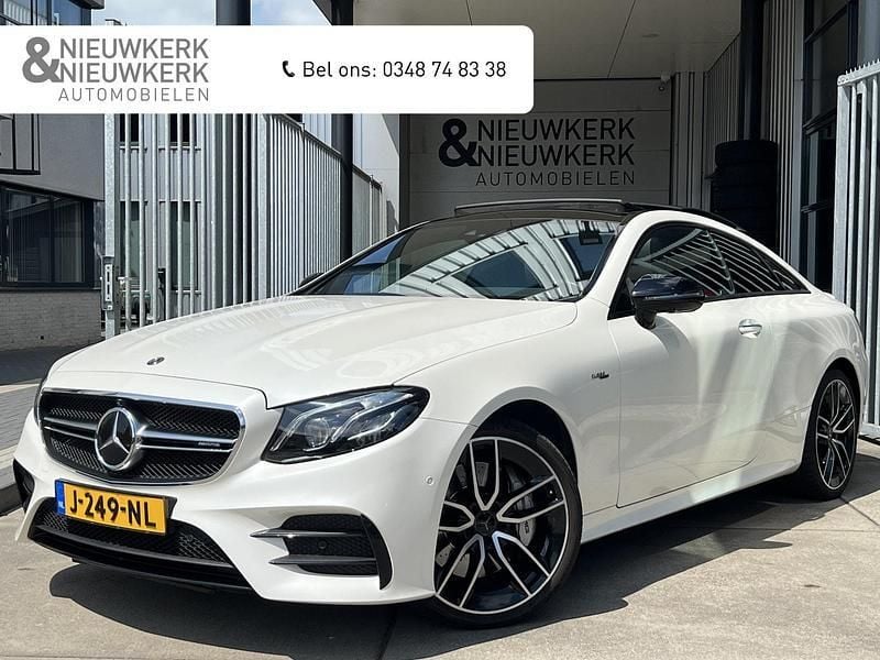 Wit, metallic lak Gebruikt 2020 Mercedes E53 AMG Premium Plus Coupé | € 59.999 - Afbeelding 1/2