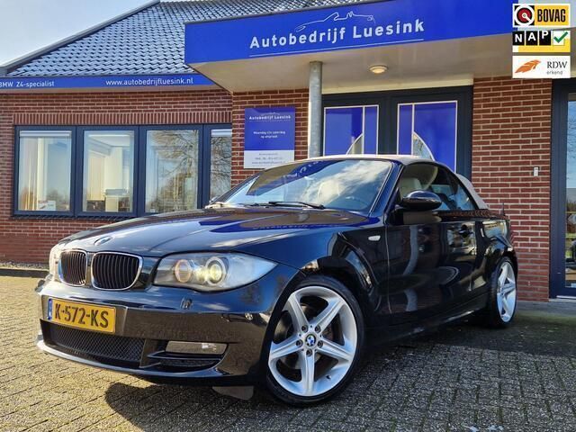 Zwart, metallic lak Gebruikt 2009 BMW 125 Cabriolet Executive Cabriolet | € 11.950 - Afbeelding 1/4