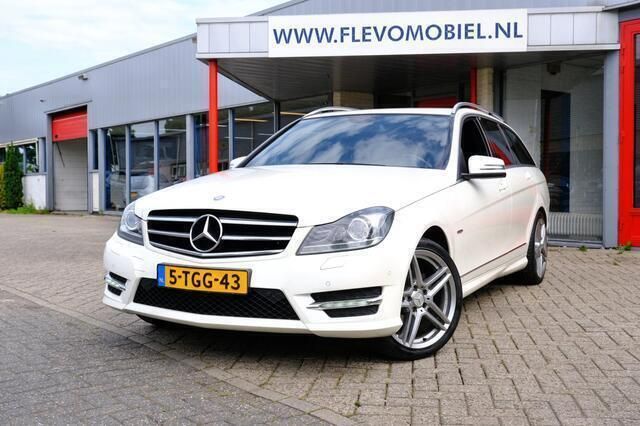 Wit, metallic lak Gebruikt 2014 Mercedes C180 Ambition Stationwagen | € 12.750 (Eerlijke prijs) - Afbeelding 1/4
