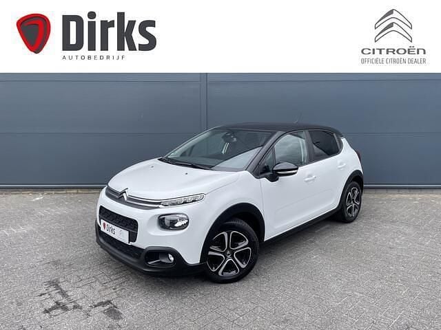 Wit Gebruikt 2020 Citroën C3 Feel Hatchback | € 10.945 (Eerlijke prijs) - Afbeelding 1/4