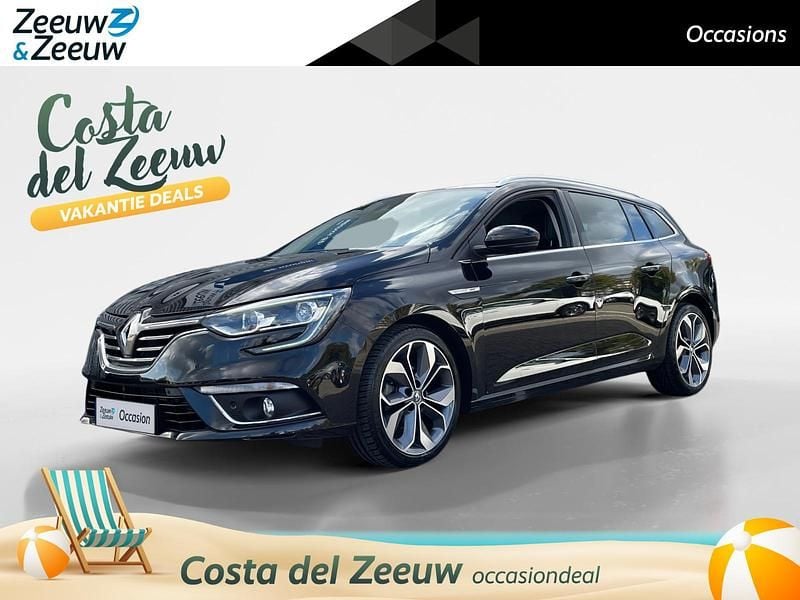 Zwart Gebruikt 2017 Renault Mégane GrandTour Bose Edition Stationwagen | € 12.950 (Eerlijke prijs) - Afbeelding 1/4