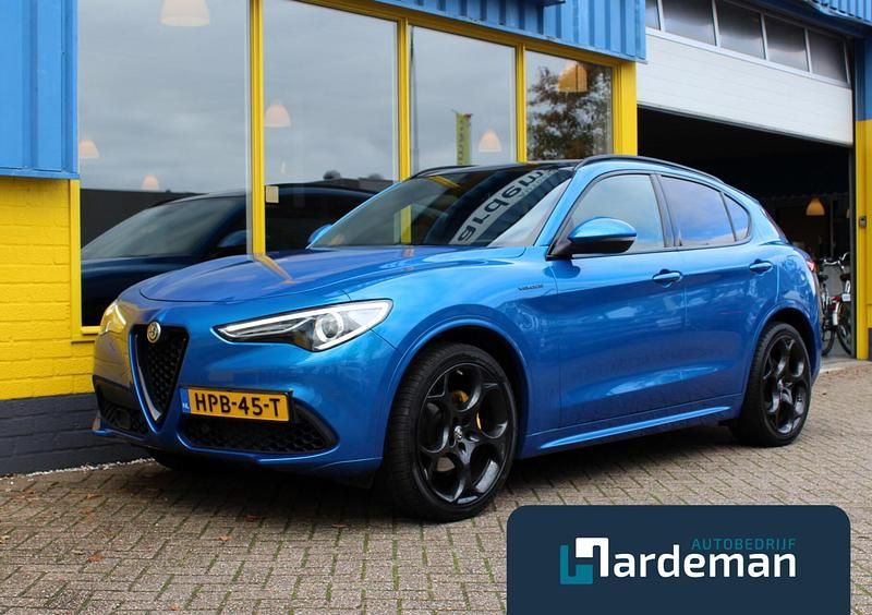 Occasion Alfa Romeo Stelvio Ti 280 PK (205 kW) 2021 Blauw SUV