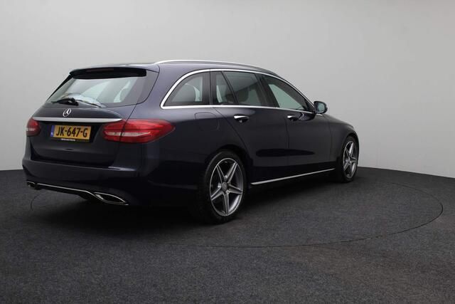 Occasion Mercedes C250 Prestige 211 PK (155 kW) 2015 Blauw Stationwagen