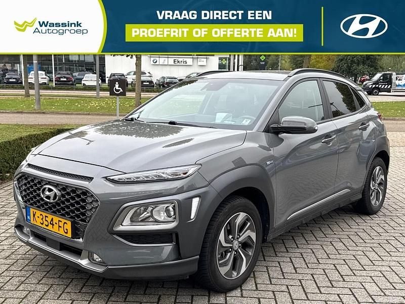 Grijs Gebruikt 2021 Hyundai Kona SUV | € 22.900 (Eerlijke prijs) - Afbeelding 1/4