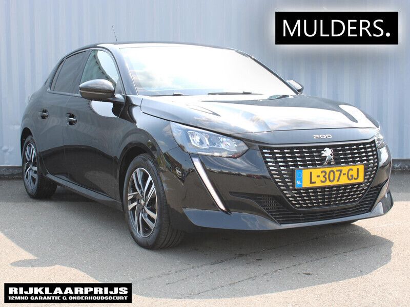 Zwart Gebruikt 2021 Peugeot 208 Allure Hatchback | € 16.895 (Eerlijke prijs) - Afbeelding 1/4