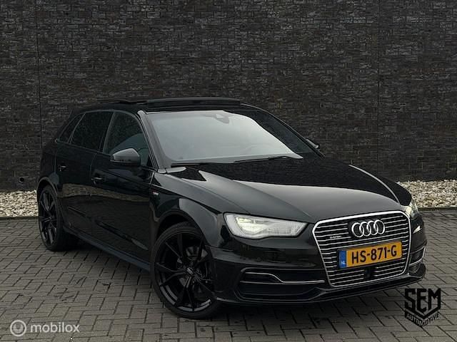 Occasion Audi A3 Sportback e-tron S-Line 2015 Zwart Hatchback