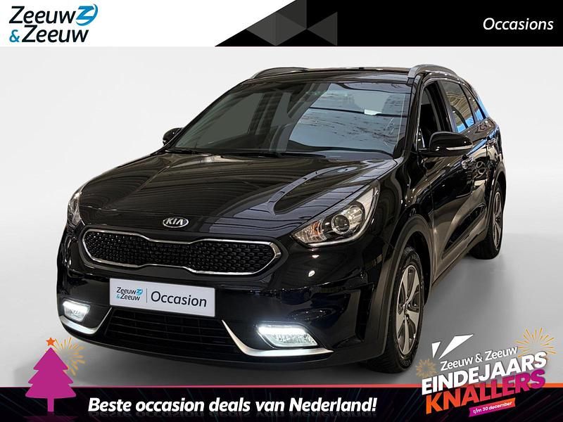(abp) aurora black pearl p Gebruikt 2016 Kia Niro First Edition SUV | € 17.445 (Eerlijke prijs) - Afbeelding 1/4